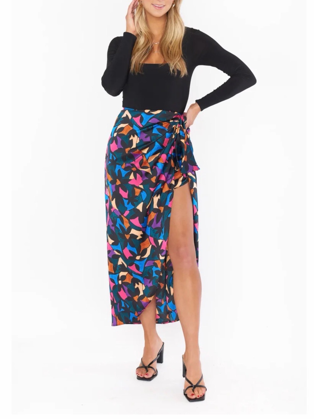 Show Me Your MuMu Multicolor Skirt